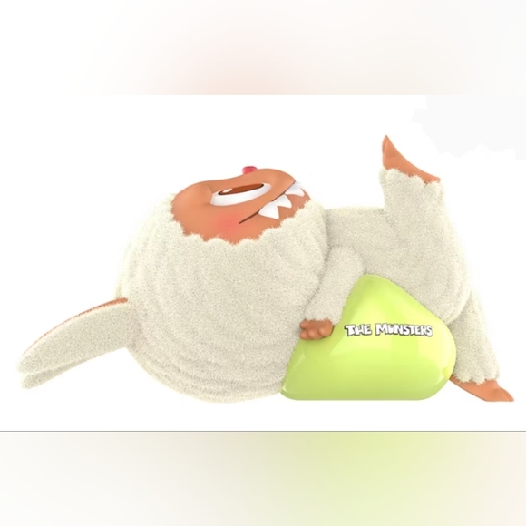 Pop Mart Accessories - Labubu Lazy Yoga Figurine - "Lay Down" NIB